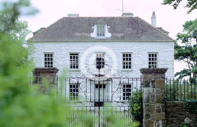 Ty Newydd, home of David Lloyd George, Llanystumdwy, Gwynedd, Wales. Creator: Tony Evans.