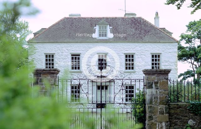 Ty Newydd, home of David Lloyd George, Llanystumdwy, Gwynedd, Wales. Creator: Tony Evans.