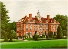Tyttenhanger Park, Hertfordshire, home of the Countess of Caledon, c1880