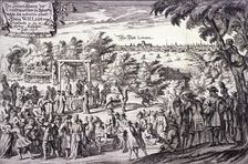 Tyburn, Paddington, London, 1696. Artist: Anon