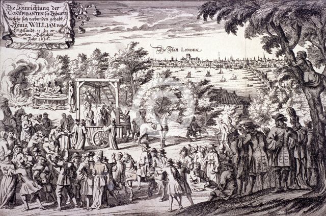 Tyburn, Paddington, London, 1696. Artist: Anon