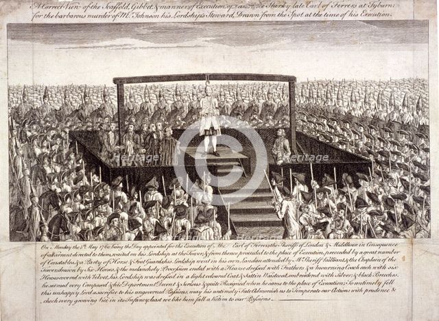 Tyburn, Paddington, London, 1760. Artist: Anon