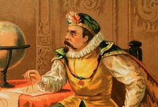 Tycho Brahe, (1546-1601), Danish astronomer, 1886. Creator: Unknown