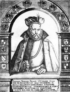 Tycho Brahe, Danish astronomer, c1586. Creator: Unknown