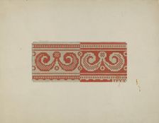 Tyler Coverlet, c. 1941. Creator: Merkley, Arthur G.