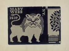 Tyler Coverlet, c. 1942. Creator: Merkley, Arthur G.