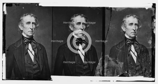 Tyler, Pres. John, ca. 1860-1865. Creator: Unknown.