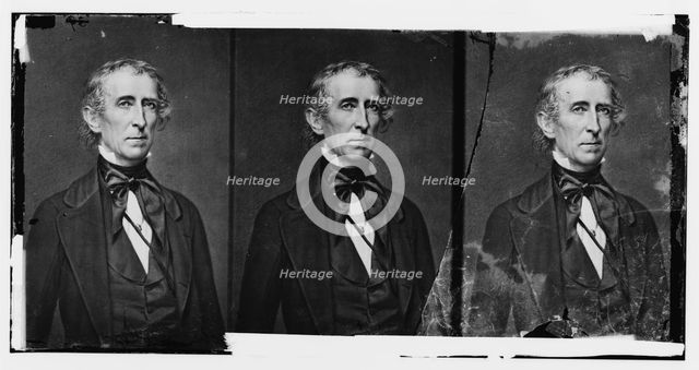Tyler, Pres. John, ca. 1860-1865. Creator: Unknown.