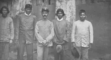 Tymbiras Indians of the State of Maranhao. Lt. Pedro Dantas and his Interpreters 1914