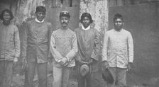 Tymbiras Indians of the State of Maranhao. Lt. Pedro Dantas and his Interpreters 1914