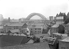 Tyne Bridge, Newcastle upon Tyne, 20th century. Creator: Royal Commission on the Historical Monuments of England