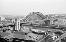 Tyne Bridge, Newcastle upon Tyne, Tyne and Wear, 1945-1980. Artist: Eric de Maré