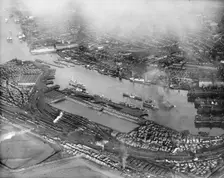 Tyne Dock, South Shields, South Tyneside, 1927. Artist: Aerofilms