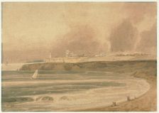 Tynemouth, Northumberland. Creator: Thomas Girtin (British, 1775-1802)