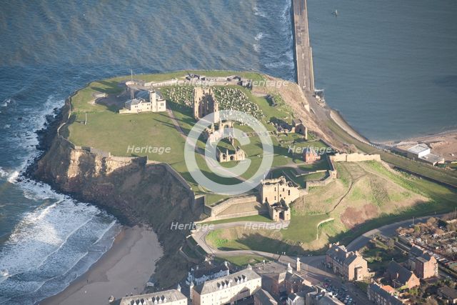 Tynemouth Castle and Priory, North Tyneside, 2015. Creator: Historic England.
