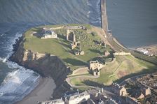 Tynemouth Castle and Priory, North Tyneside, 2015. Creator: Historic England