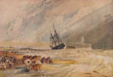 Tynemouth early 19th century, (1930). Creator: JMW Turner