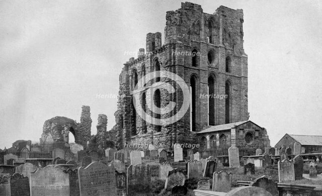 Tynemouth Priory, Northumberland, 1924-1926. Artist: Francis Frith & Co