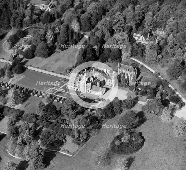 Tyntesfield House, Wraxall, North Somerset, 1957. Artist: Aeropictorial Ltd.