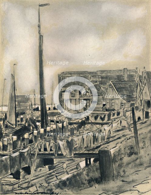 'Type of Dutch Residence', 1903. Artist: Mortimer L Menpes.