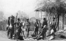 'Types d'Ovambo; Afrique Australe 1914. Creator: Unknown