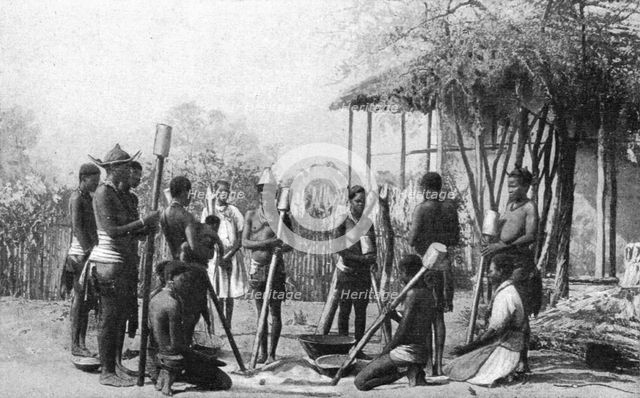 ''Types d'Ovambo; Afrique Australe', 1914. Creator: Unknown.