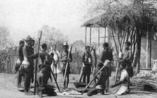 'Types d'Ovambo; Afrique Australe 1914. Creator: Unknown