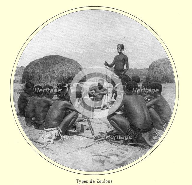 ''Types de Zoulous; Afrique Australe', 1914. Creator: Unknown.