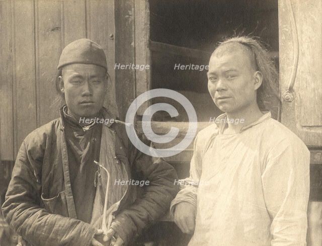 Types of Chinese workers (Manchus), 1909. Creator: Vladimir Ivanovich Fedorov.