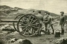 Types of Arms - 15-Pounder Field-Gun 1900. Creator: Cribb