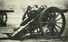 Types of Arms - The 5-Inch Howitzer or Siege Gun 1900. Creator: Unknown