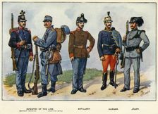 Types of the Austro-Hungarian Army 1919. Creator: Richard Simkin