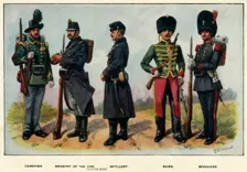 Types of the Belgian Army 1919. Creator: Richard Simkin