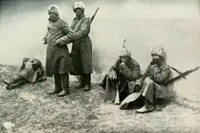 Types of the Russian Army (1919). Creator: Unknown
