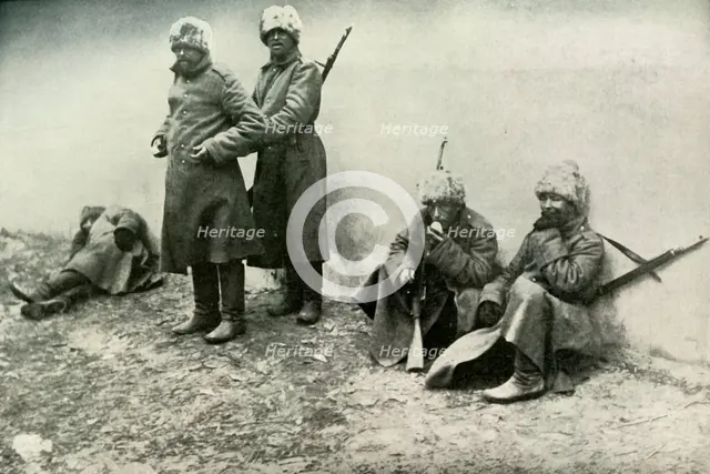 'Types of the Russian Army', (1919).  Creator: Unknown.