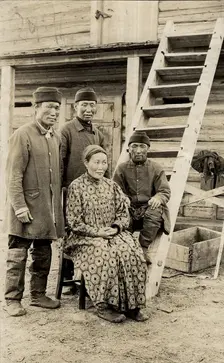 Types of Yakuts of the Kangalas ulus, 1895-1939. Creator: L Veniukov