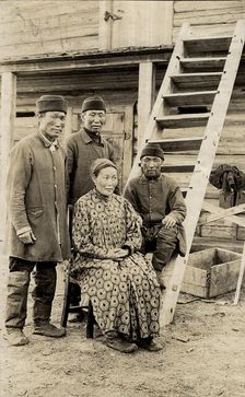 Types of Yakuts of the Kangalas ulus, 1895-1939. Creator: L Veniukov