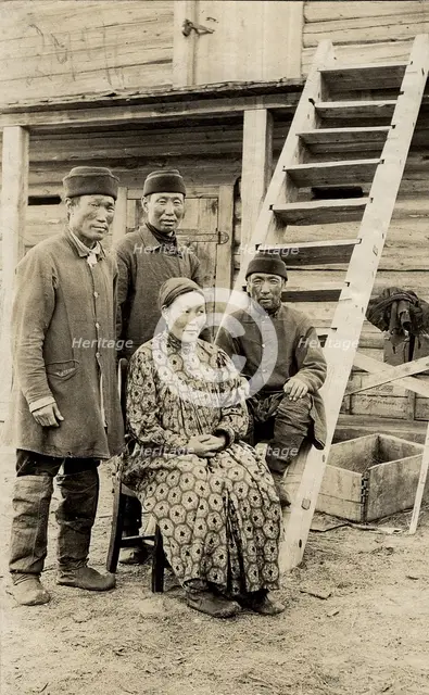 Types of Yakuts of the Kangalas ulus, 1895-1939. Creator: L Veniukov.