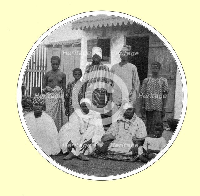 ''Types ouolofs; L'Ouest Africain', 1914. Creator: Unknown.