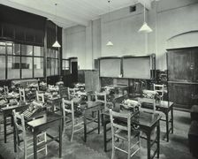 Typewriting room, Balham and Tooting Commercial Institute, London, 1931