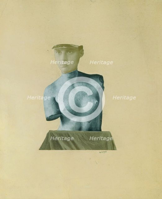 Typical Vertical Mess as Depiction of the Dada Baargeld, 1920.