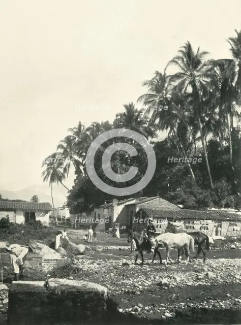 'Typical Village of the Pacific Coast Zone: State of Colima', 1919. Creator: Unknown.