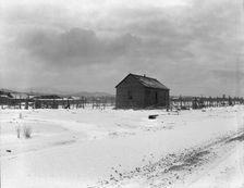 Typical home, still occupied, Widtsoe, Utah, 1936. Creator: Dorothea Lange