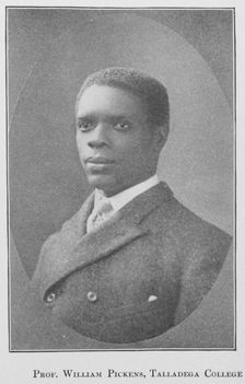 Typical makers of evidence on the race problem- Prof. William Pickens, Talladega College, 1909. Creator: Unknown