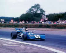 Tyrrell 003 driven by Jackie Stewart in 1971 British GP