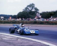 Tyrrell 003 driven by Jackie Stewart in 1971 British GP