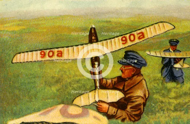 'Tzschoppe' model plane, 1932. Creator: Unknown.