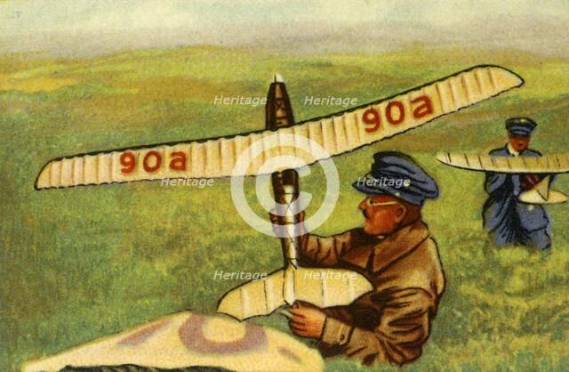 'Tzschoppe' model plane, 1932. Creator: Unknown.