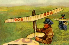 Tzschoppe model plane, 1932. Creator: Unknown