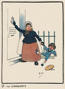 U the Unhappy 1903. Artist: John Hassall